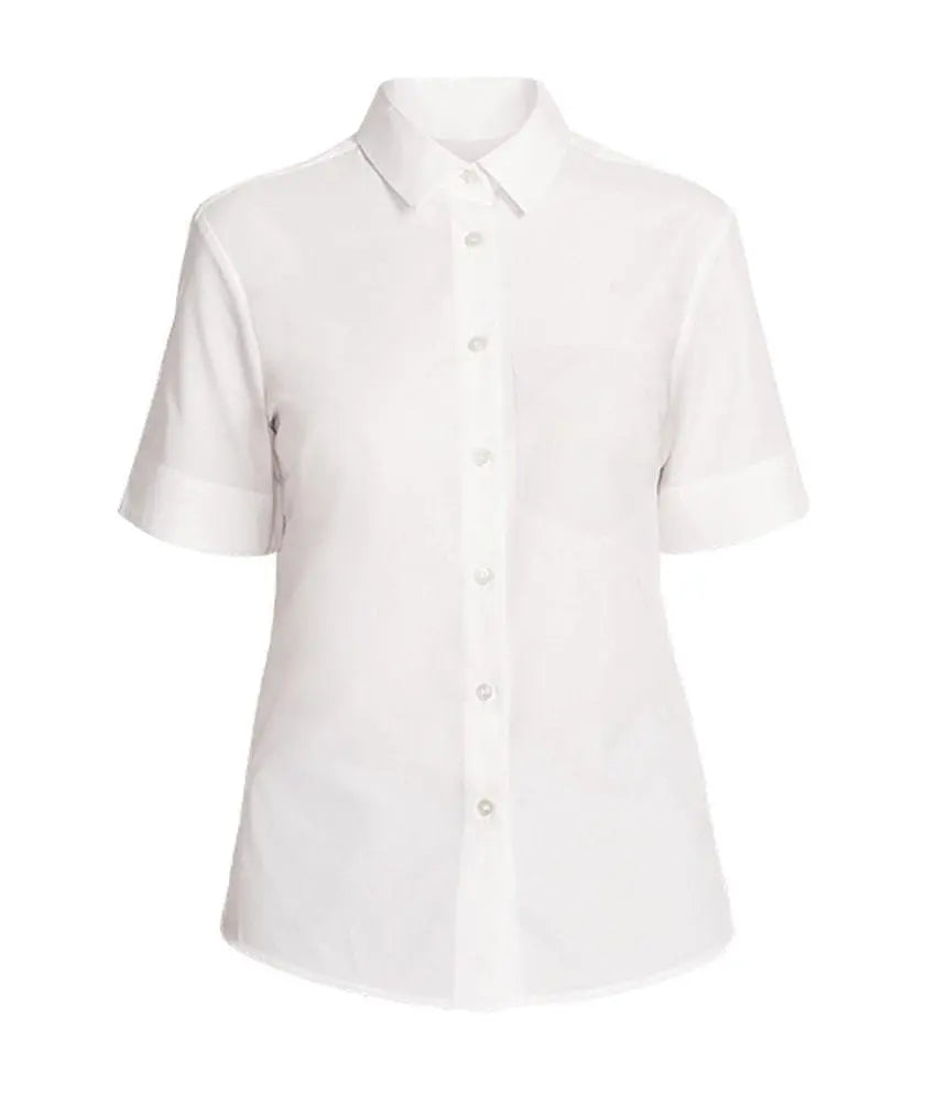 NNT Corporate Wear White / 6 NNT Short Sleeve Shirt CATU8H